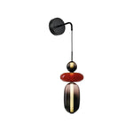 Candied Glass Wall Sconce – Hand-Blown Art Glass LED Wall Light