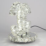 Stainless steel Crystal Table Lamp