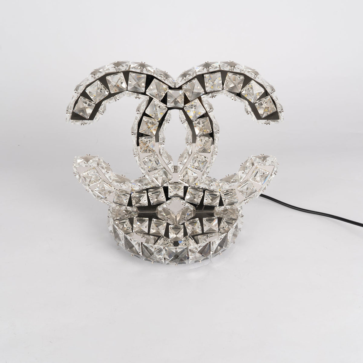 Stainless steel Crystal Table Lamp