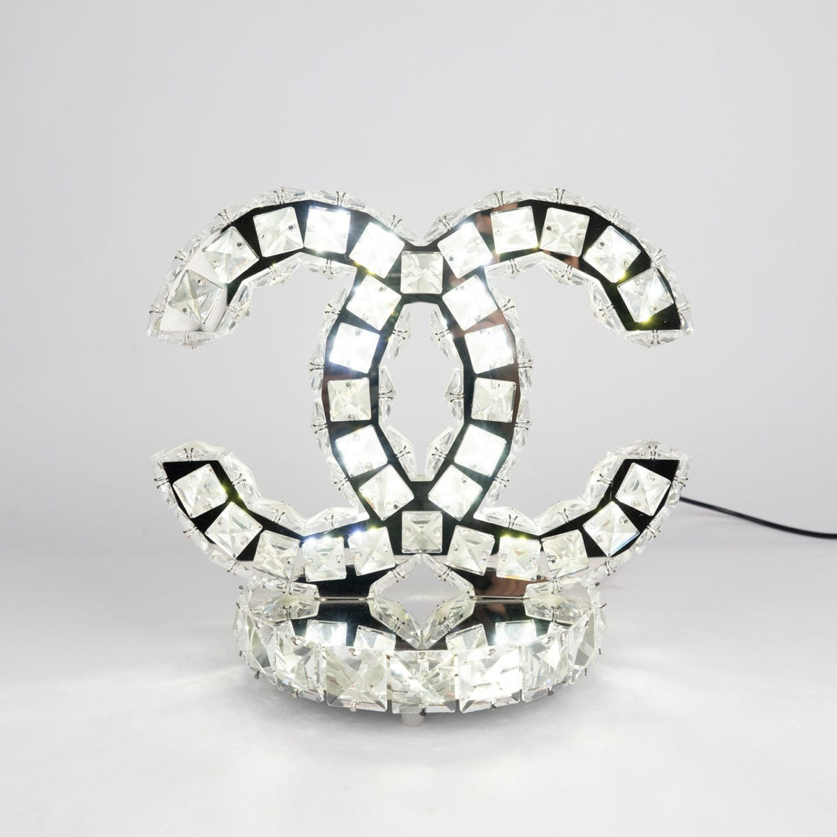 Stainless steel Crystal Table Lamp
