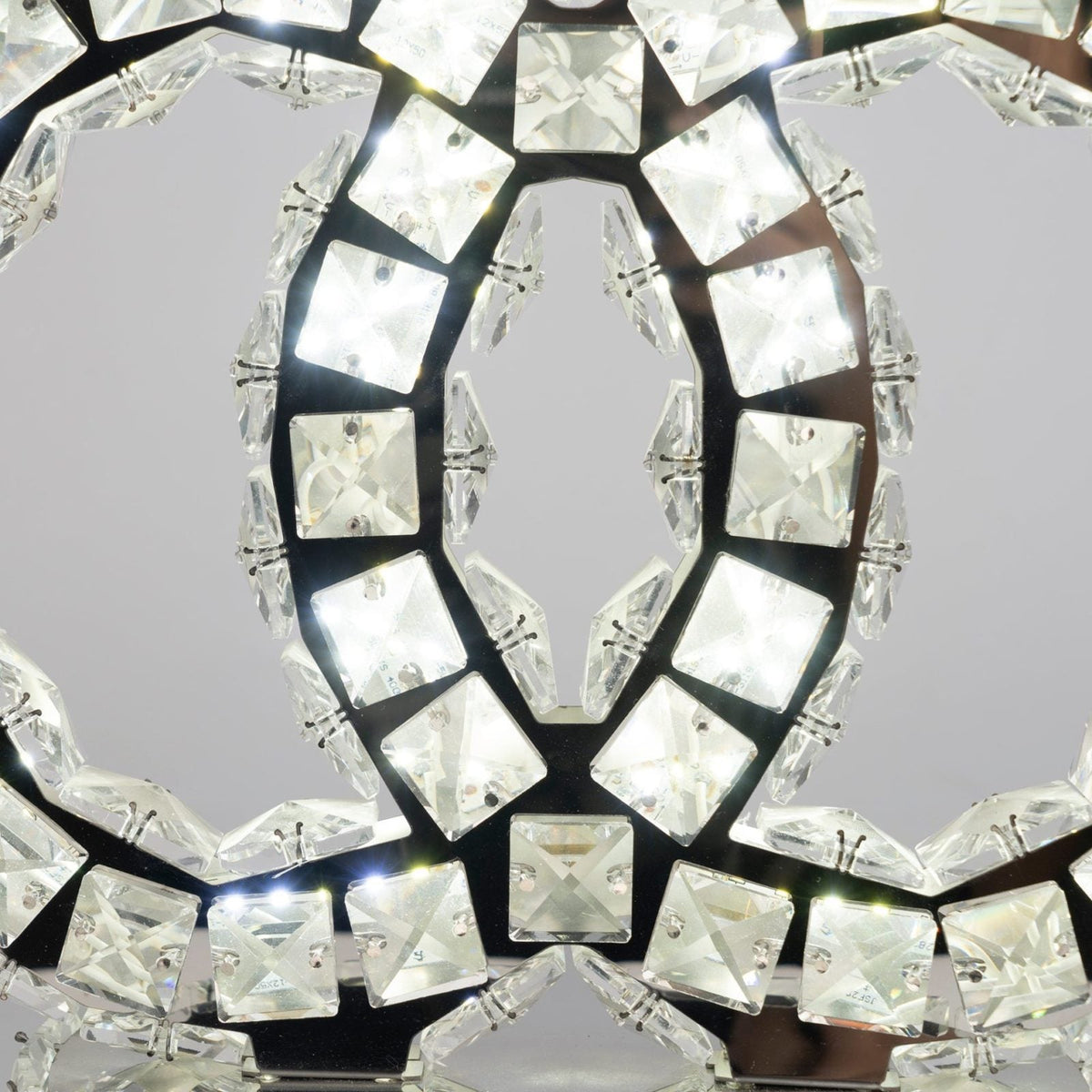 Stainless steel Crystal Table Lamp
