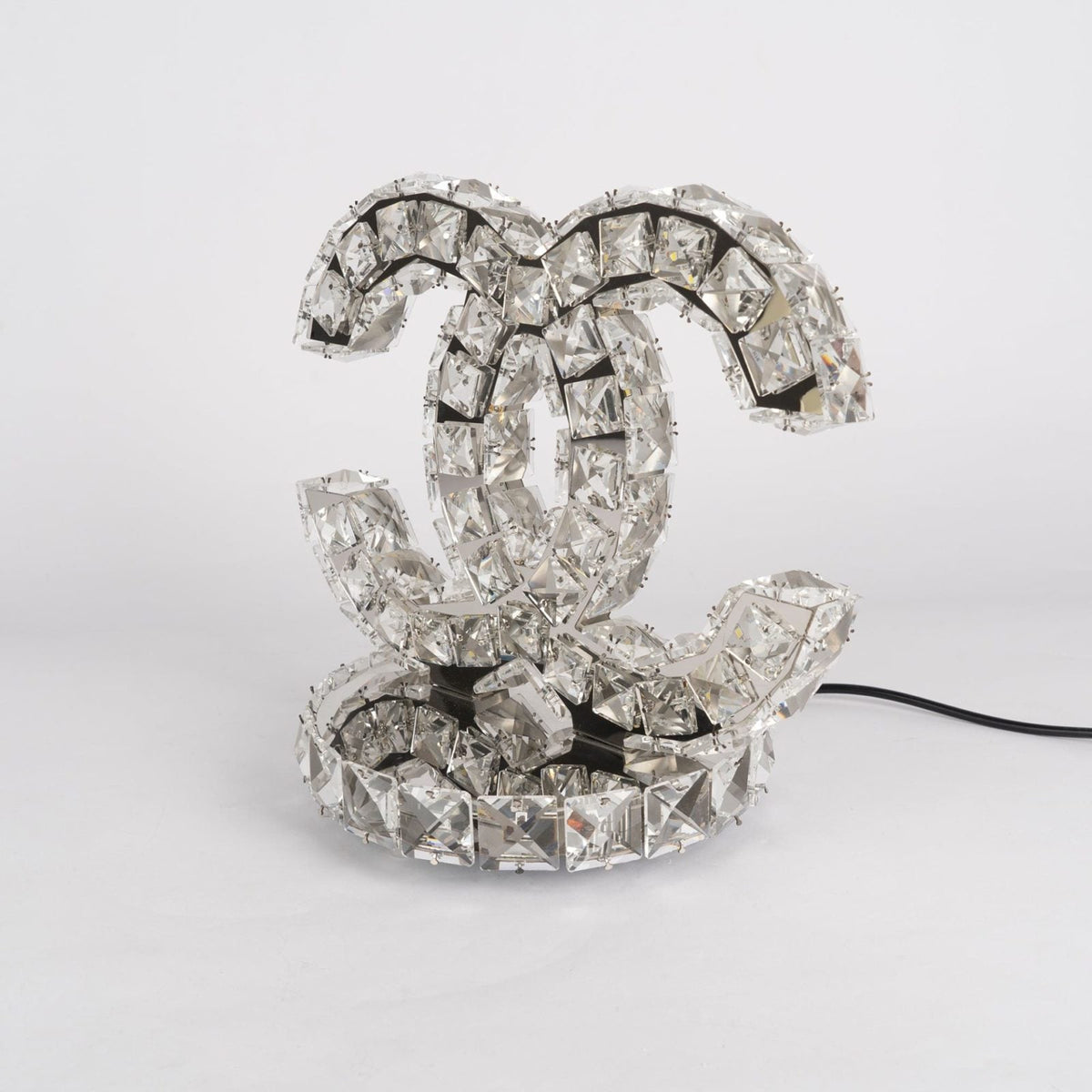 Stainless steel Crystal Table Lamp