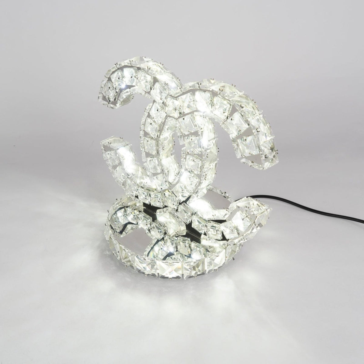 Stainless steel Crystal Table Lamp