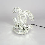 Stainless steel Crystal Table Lamp