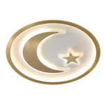 Star And Moon Ceiling Lamp