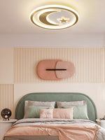 Star And Moon Ceiling Lamp