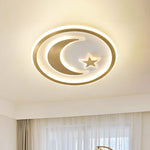 Star And Moon Ceiling Lamp