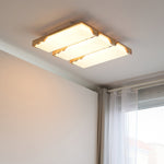 Stepped Log Ceiling Lamp
