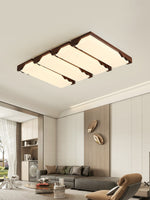 Stepped Log Ceiling Lamp