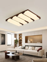 Stepped Log Ceiling Lamp