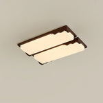 Stepped Log Ceiling Lamp