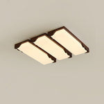 Stepped Log Ceiling Lamp