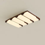Stepped Log Ceiling Lamp