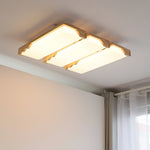 Stepped Log Ceiling Lamp