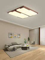 Stepped Log Ceiling Lamp
