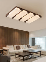 Stepped Log Ceiling Lamp