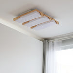Stepped Log Ceiling Lamp