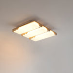 Stepped Log Ceiling Lamp