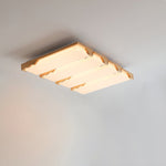 Stepped Log Ceiling Lamp