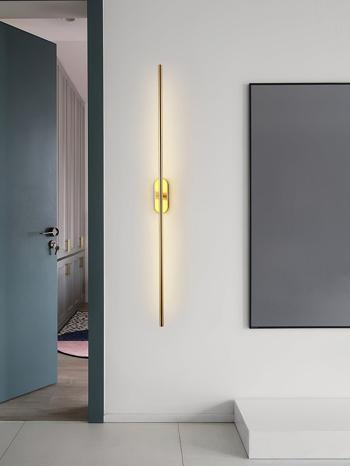 Stick Shaped Plug In Sconce