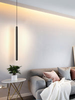 Stix Modern LED Pendant Light – Minimalist Linear Hanging Lamp for Dining Room and Living Room