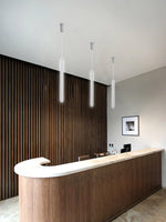 Stix Modern LED Pendant Light – Minimalist Linear Hanging Lamp for Dining Room and Living Room