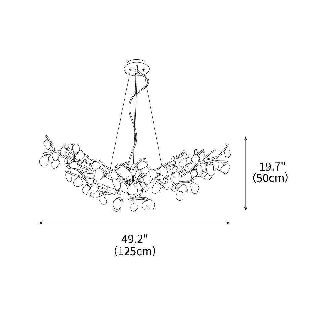 stone-tree-chandelier