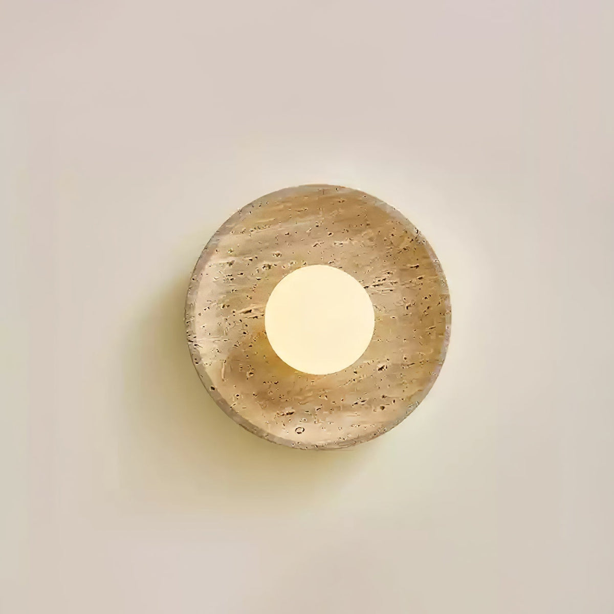 Stone Eclipse Plug In Wall Light