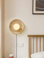 Stone Eclipse Plug In Wall Light