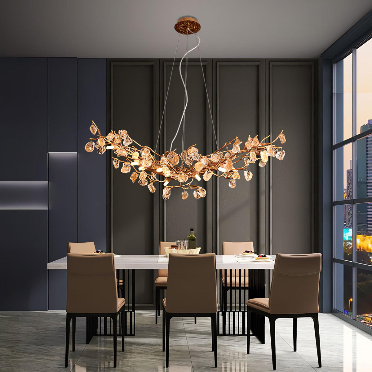 stone-tree-chandelier
