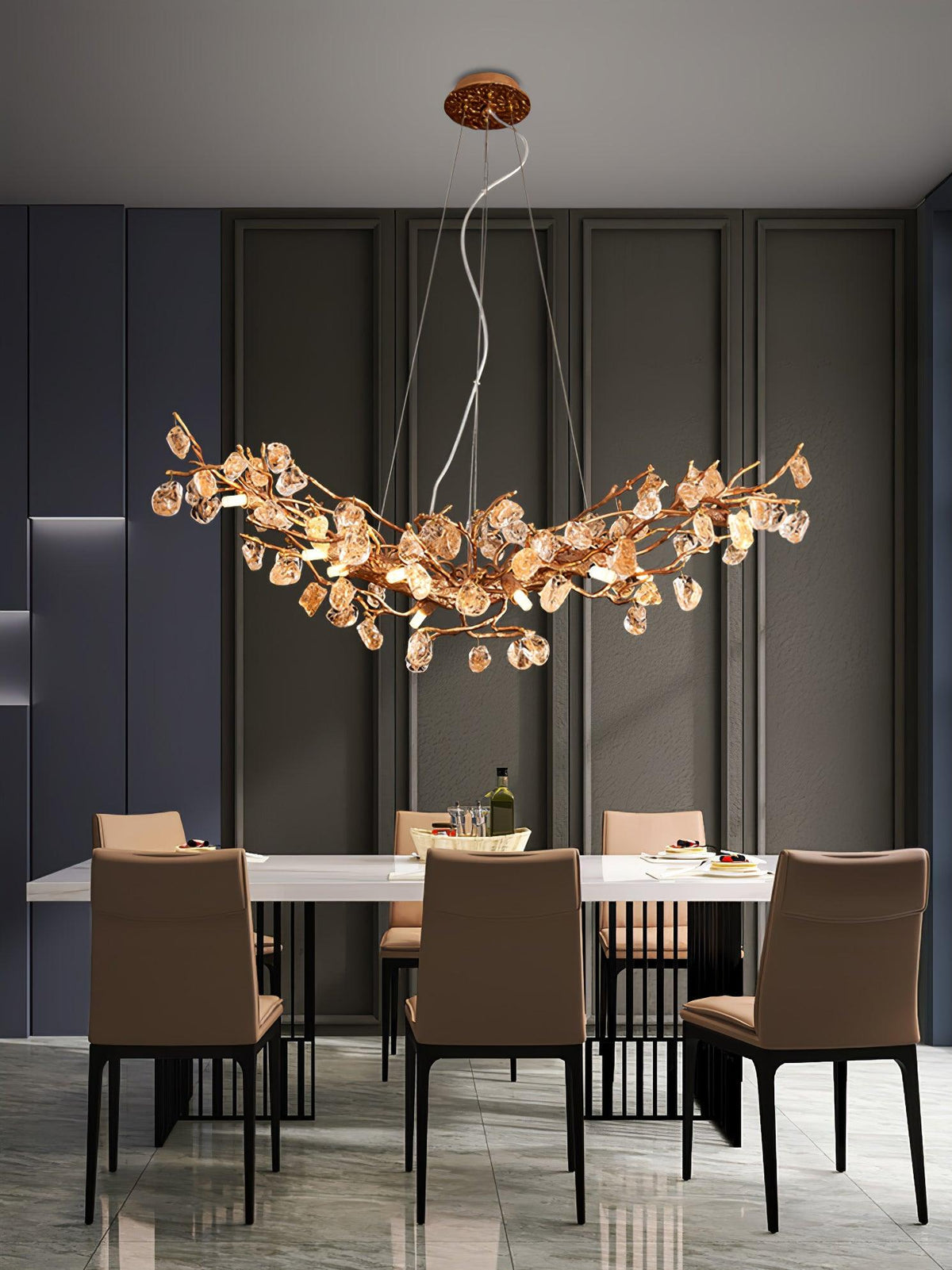 stone-tree-chandelier