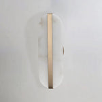 Stone Wall Alabaster Led Sconce