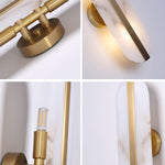 Stone Wall Alabaster LED Wall Light