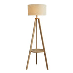 Storage Table Floor Lamp