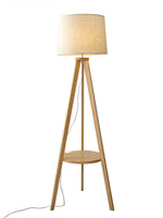 Storage Table Floor Lamp
