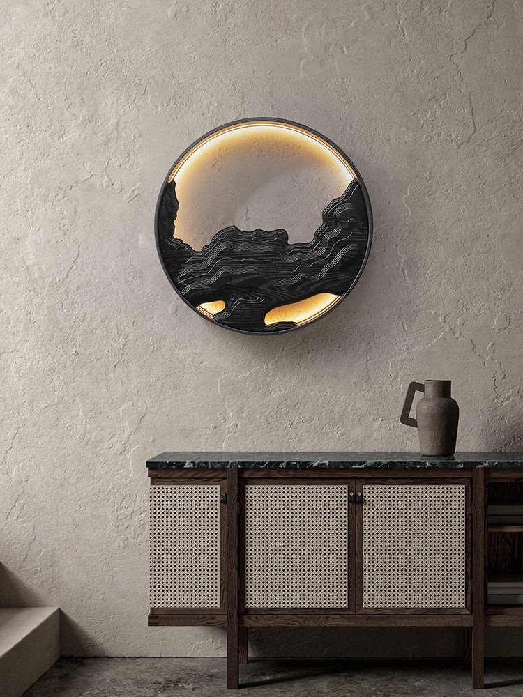 Strata Wall Sconce — Modern Wood Veneer LED Wall Light
