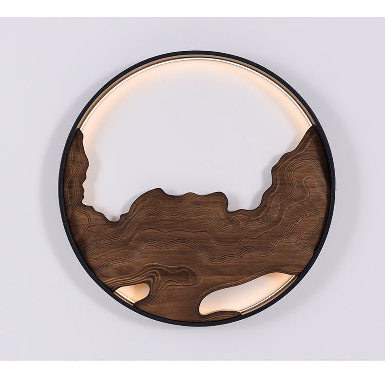 Strata Wall Sconce — Modern Wood Veneer LED Wall Light