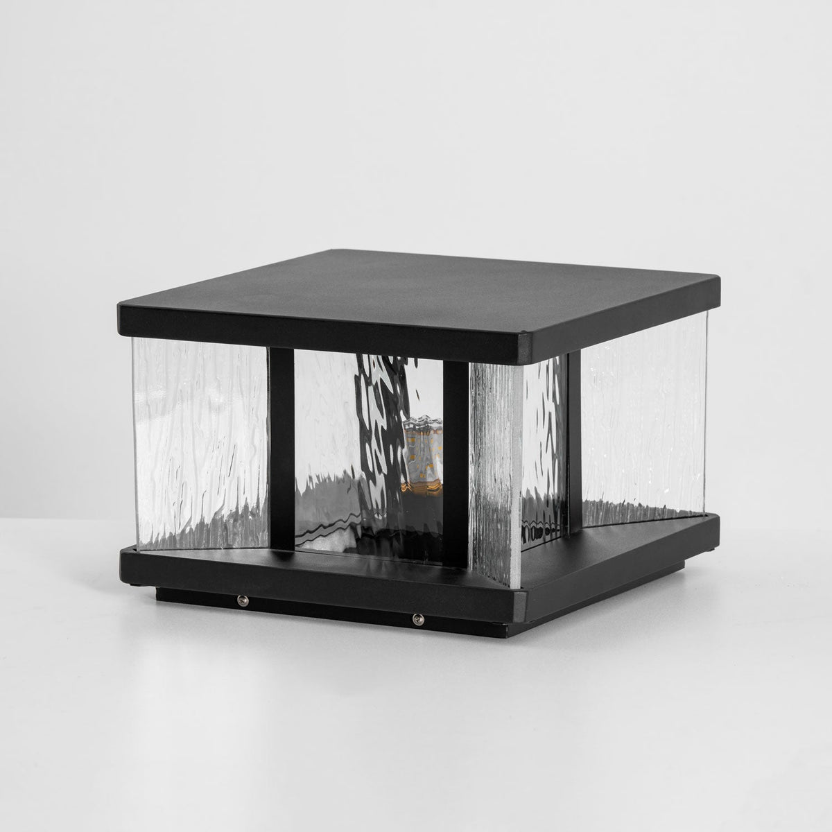 Stratos Square Outdoor Light – Modern Geometric LED Table Lamp for Patio & Garden