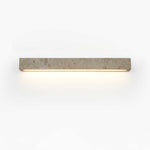 Stravik Wall Light in Natural Travertine – Modern Minimalist LED Sconce