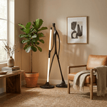 Stride Figure Sculptural Floor Lamp with Integrated LED
