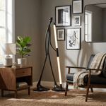 Stride Figure Sculptural Floor Lamp with Integrated LED
