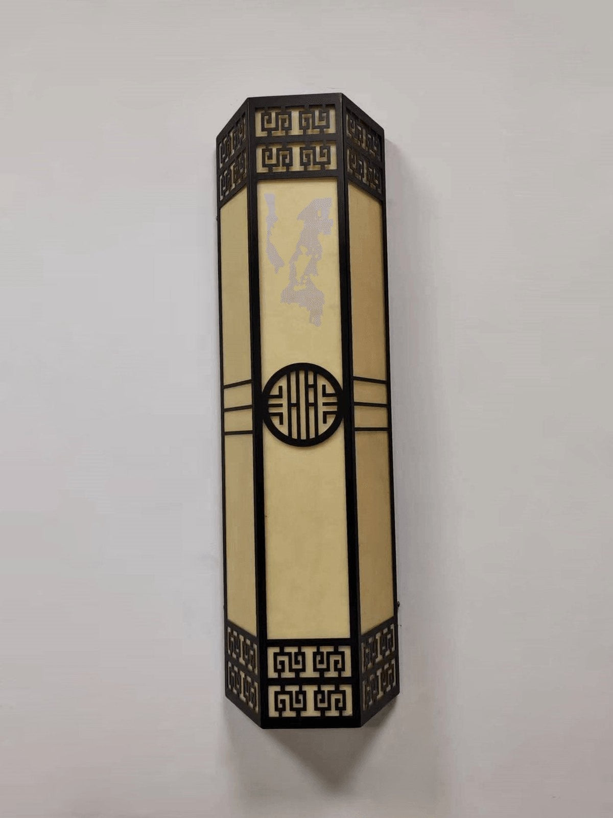 Stripe Outdoor Wall Light – Modern Alabaster LED Sconce