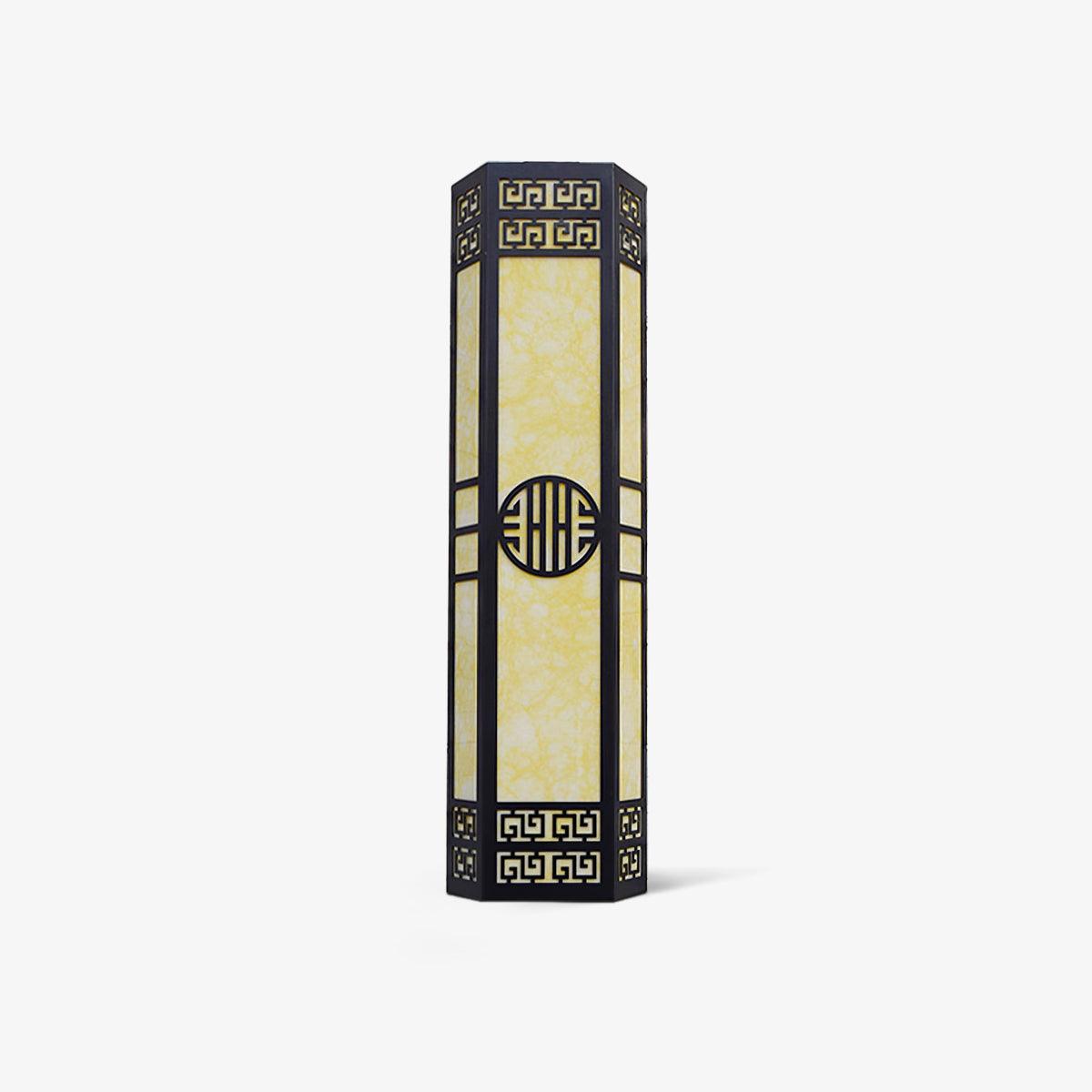 Stripe Outdoor Wall Light – Modern Alabaster LED Sconce