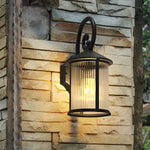 Waterproof Black Outdoor Wall Light Ha084129