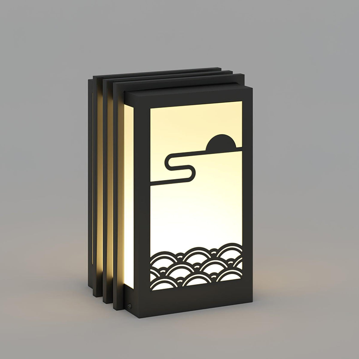 sunrise-pattern-outdoor-light