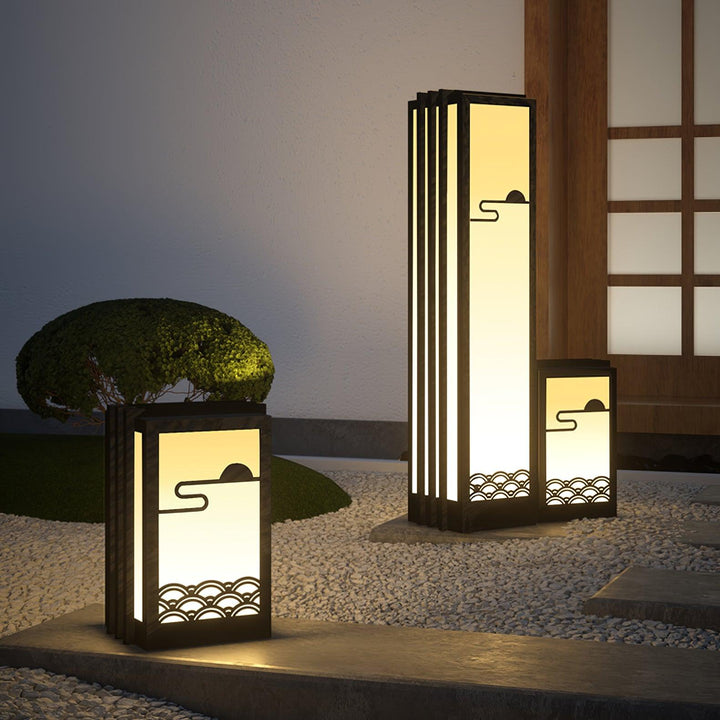 sunrise-pattern-outdoor-light