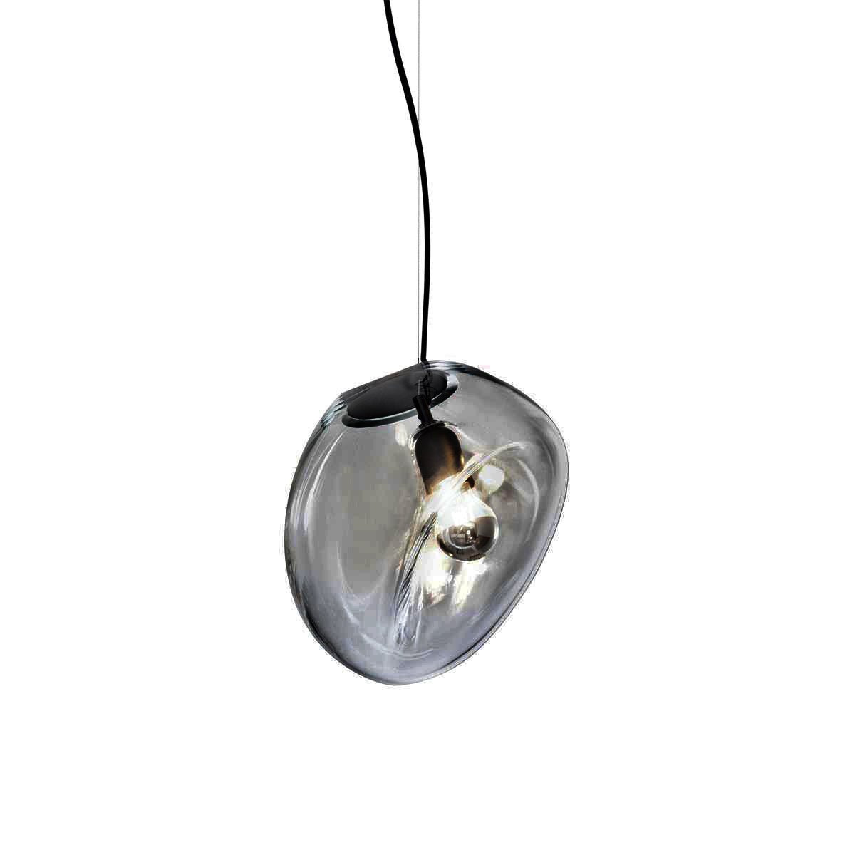Artisan Glass Drop Pendant Light for Dining Room and Kitchen Island