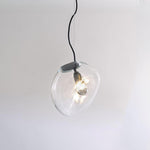 Artisan Glass Drop Pendant Light for Dining Room and Kitchen Island