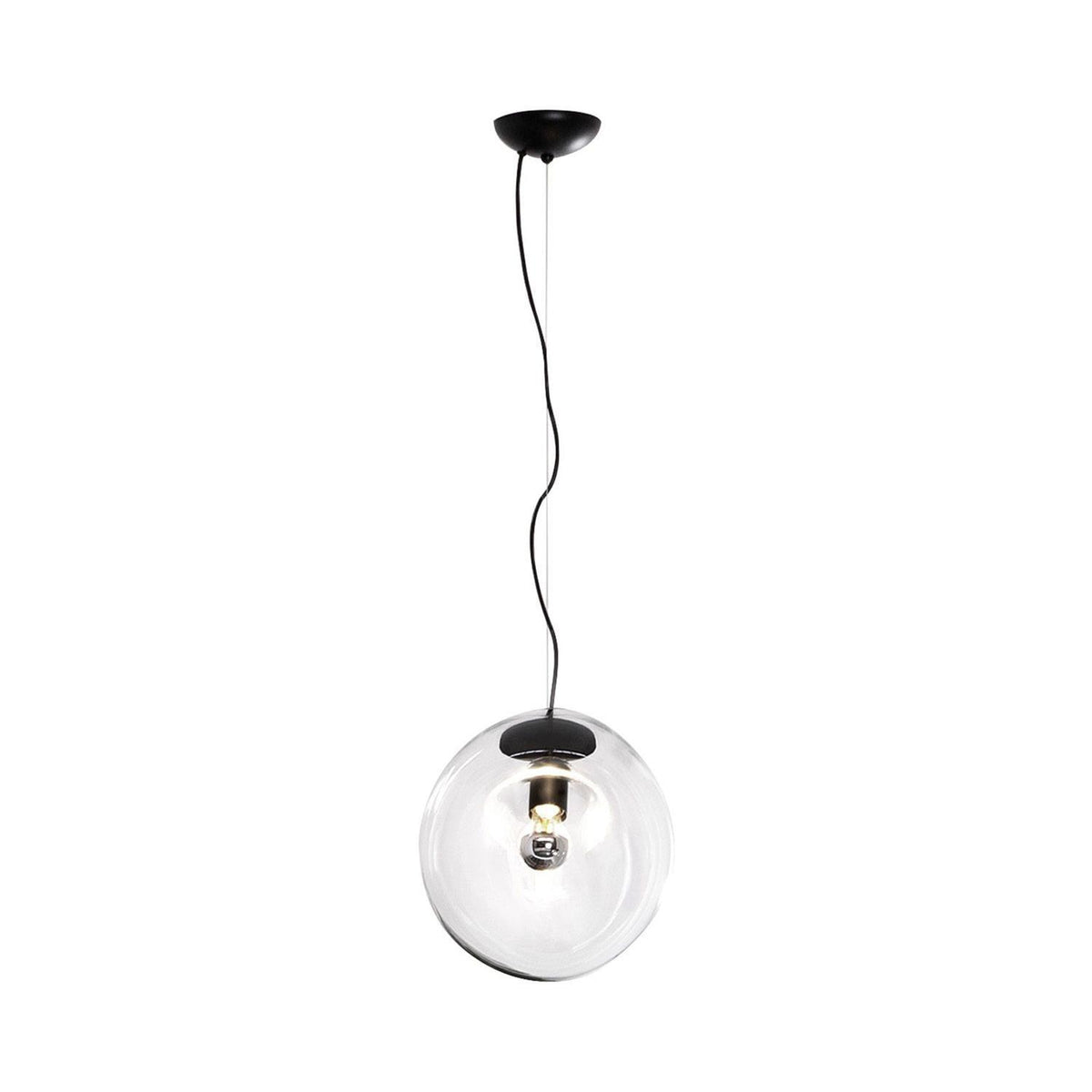 Artisan Glass Drop Pendant Light for Dining Room and Kitchen Island