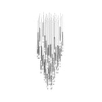 Symphony Orchestra Chandelier – Gold Nano-Coated Crystal Glass Pendant Light